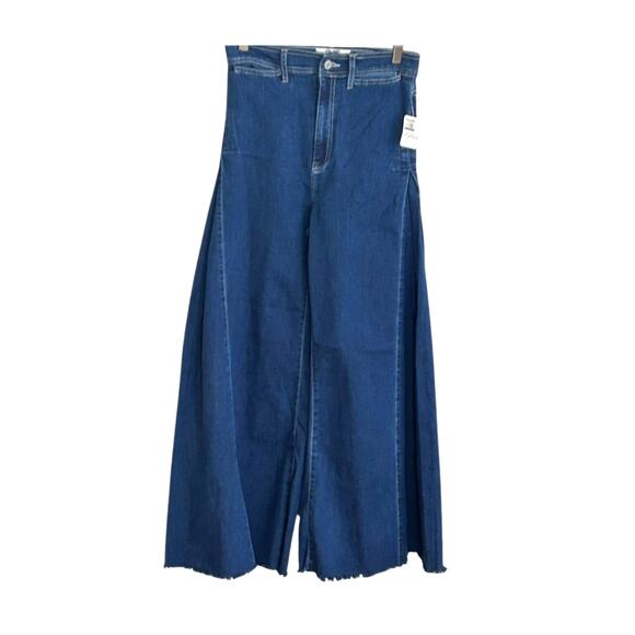 Free People Ultra Wide Leg Jeans, Size 27 NWT - Picture 1 of 6